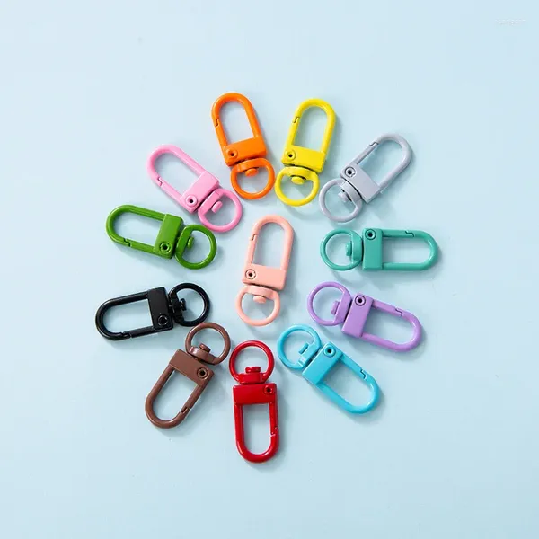 Schlüsselanhänger Farbstürschnalle Farbspray DIY Accessoires handgefertigtes Werkzeugschlüsselringkette Großhandel Anhänger