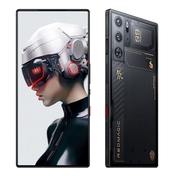 Original Nubia Red Magic 9 Pro Game 5G Smart Mobile Phone 12GB RAM 256GB ROM Snapdragon 8 Gen3 50.0MP NFC 6500mAh Android 6.8 