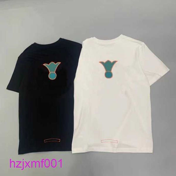 VF2G Erkek Tişörtleri Yaz Klasik Klasik Kısa Kısa Kollu Tişört Yüksek kaliteli gündelik mektup desen baskılı çok renkli erkek kadın unisex moda tees 4 stil boyutu S-XXL