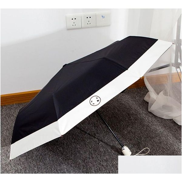 Regenschirme Luxus Matic Sun Rain Folding Designer Regenschirm Drop Lieferung Hausgarten Housekeeping Organisation Gear Dhagd