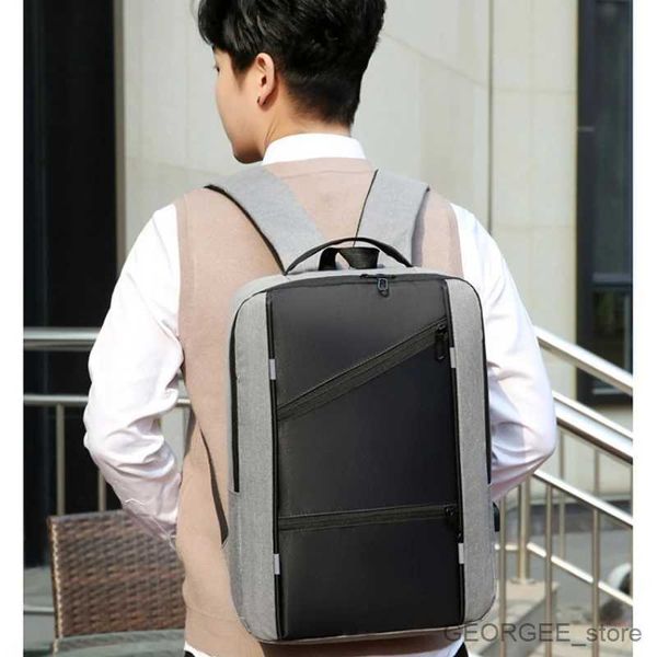 Laptop Cases Backpack Men's Waterproof Backpack Casual Business Men Computer Backpack 15.6 Inch Laptop Bag Back Light Anti theft Travel Backpack Male
