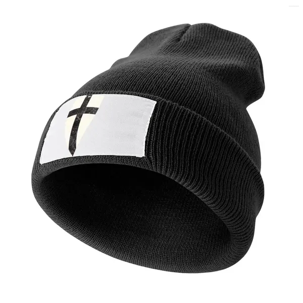 Berets Teutonic Knights Cross Shield вязаная шляпа Солнце для детей козырьки дамы мужчин