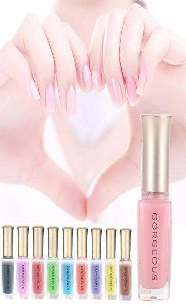 Лак для ногтей профессиональный сладкий цвет желе для женщин полупрозрачный модный художественный клей6300497