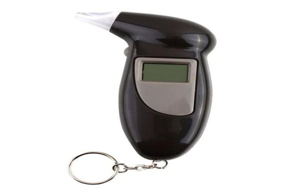 2020 Professionale Alcool Breath Tester Etilometro Analizzatore Rilevatore Test Portachiavi Etilometro Dispositivo EtilometroSchermo LCD9492240