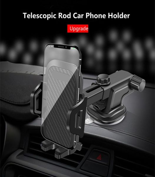 Роскошный автомобильный держатель для телефона для iPhone 11 Pro Plus, автомобильное крепление на лобовое стекло, подставка для телефона, автомобильный держатель для Samsung S20 Note 104119403
