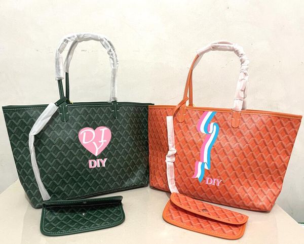 Mulheres compras bolsas bolsas compostas Bolsa de ombro composto Real Bolsa Diy Feito Handmade Personalizado Personalizado Personalizado