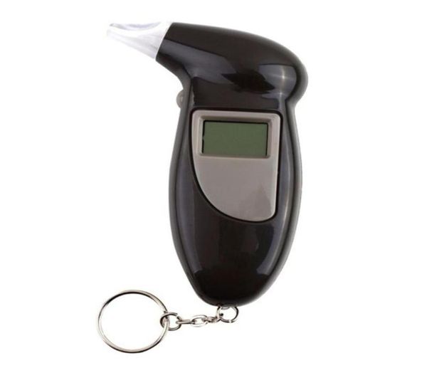 2020 Professionale Alcool Breath Tester Etilometro Analizzatore Rilevatore Test Portachiavi Etilometro Dispositivo EtilometroSchermo LCD2964378