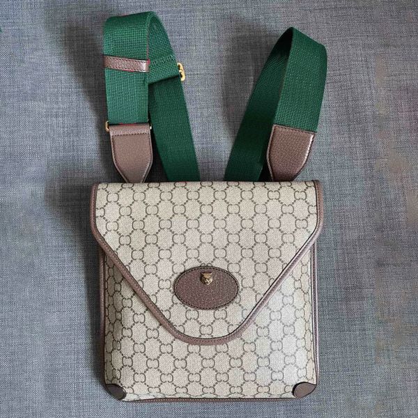 Moda adam neo vintage zarf messenger çanta retro lüks ophidia omuz tote tasarımcı çantalar bayan çanta debriyaj kaplan başı vücut bayan seyahat akşam çantası