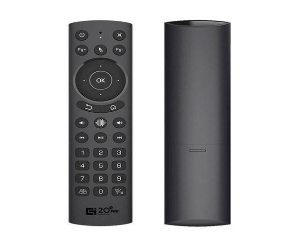 G20S Pro Voice Remote Control Backlit Smart Air Mouse Gyroscope IR Learning Google Assistant per X96 MAX Android TV Box468F9727836