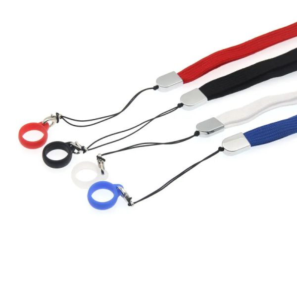 Ego Halsband O-Ring-Clips Halskette Schnur Lanyard Kettenriemen für Serie Battery Vapor Pen ZZ