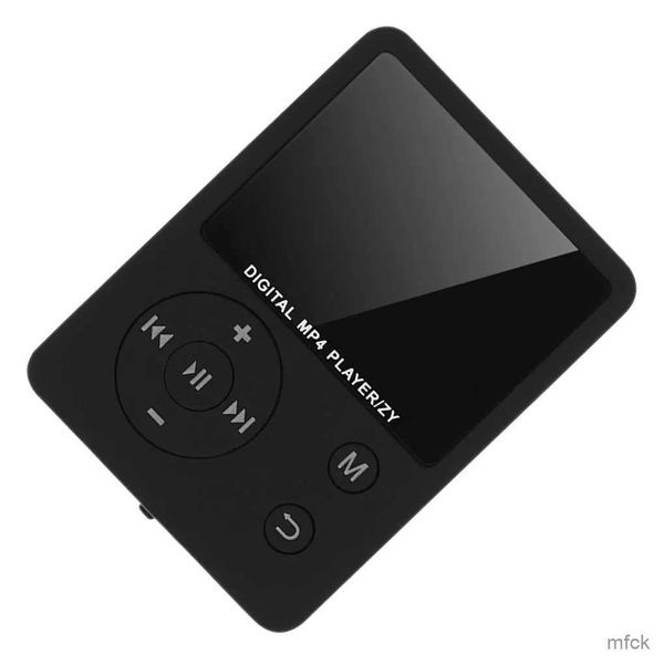 Lettori MP3 MP4 Mini lettore Mp3 Porta per cuffie da 3,5 mm Lettore Mp4 Autoradio Registrazione Dispositivo di riproduzione musicale 1.8 Genuino