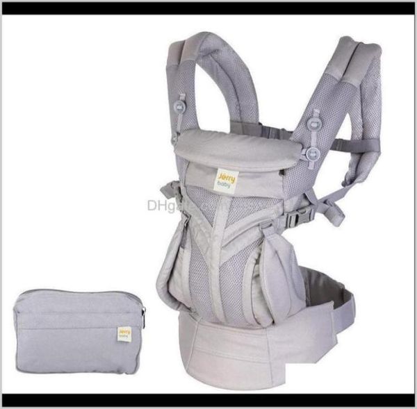 Träger Slings Rucksäcke Sicherheitsausrüstung Baby Kinder Mutterschaft Drop Lieferung 2021 Atmungsaktive Babytrage Sling Multifunktions Infan84617113813