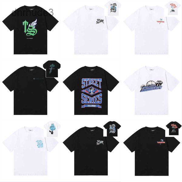 Trapstar It's a Secret Summer T-shirts pour hommes T-shirts Hommes Designers T-shirts 100% coton Imprimer Mode Couples décontractés Manches courtes Tee Hommes T-shirt W3QY