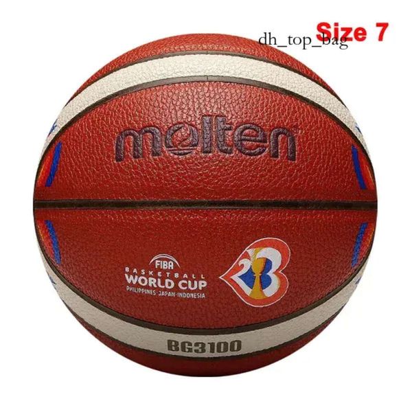 Palloni Est Molten Palloni da basket di alta qualità Taglia ufficiale 7 PU Indoor Outdoor Uomo Partita di allenamento per basket Baloncesto 230906 9491