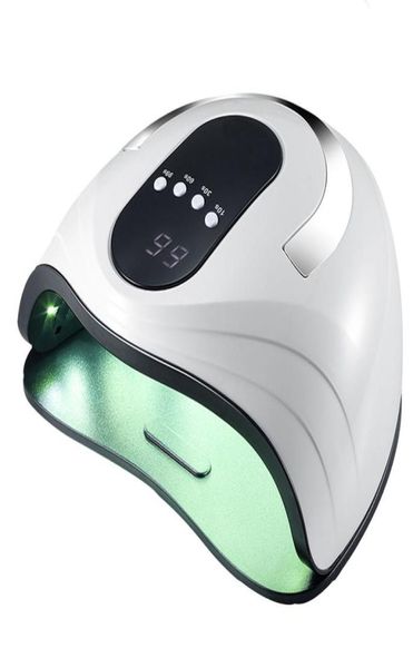 Lâmpadas UV de lâmpadas UV de 120w de alta potência do secador de unhas de velocidade rápida para todos os tipos de gel com timer e sensor inteligente1903182