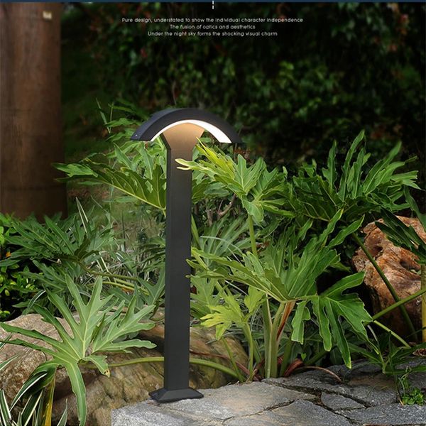 Illuminazione per paesaggi esterni a outdoor IP65 Waterproof 12W 18W Garden Light Lawn Lampada AC85265V Decorazione in alluminio 231227