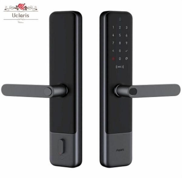 AQARA N200 Akıllı Kapı Kilidi Parmak İzi Bluetooth Parola NFC Kilit Açma HomePle HomeKit Mijia ile Kapı Zili ile Akıllı Bağlantı 2019326896