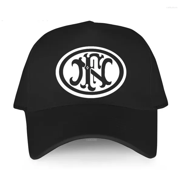 Cappellini da baseball da uomo Cappello originale da baseball Hip Hop Snapback arrivato FN Firearms Logo Berretto casual per cappelli di moda di marca per adulti da donna