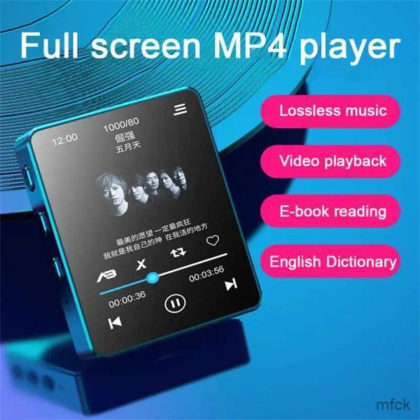 MP3-плееры MP4-плееры с автоматическим чтением вслух 2,5-дюймовый полный сенсорный экран 3,5 мм Mp3 Mp4 Поддержка формата видео Мини-игры Mp5