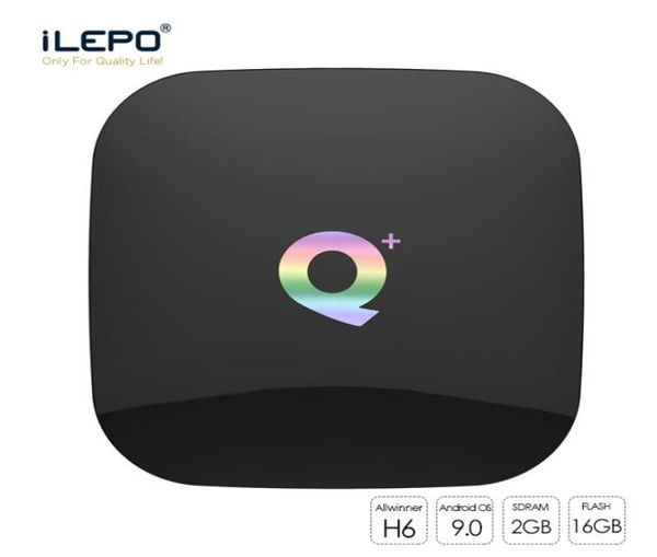 Q plus Android 90 TV BOX H6 Quad Core 4GB 32GB 64GB Smart Media Player 4K 24G Wifi Unterstützung Bluetooth9215788