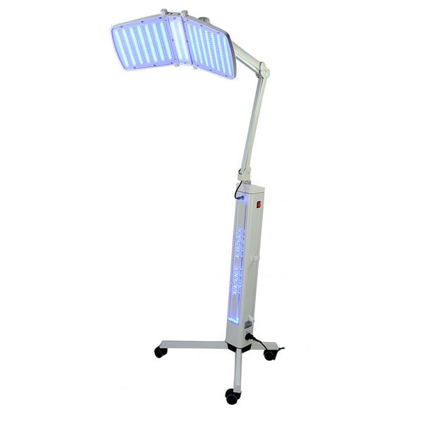 Stand PDT LED Hautverjüngungsmaschine 7 Farben Schönheitssalon Verwendung Whitening-Gesichtsmaske Bio-Lichttherapie Photonen-Hautbehandlung Professionell e