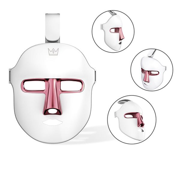 PDT Phototherapie Whitening Skin Care Led Gesichtsmaske 7 Farben Photon Hautverjüngung Ance Entfernungsmaske