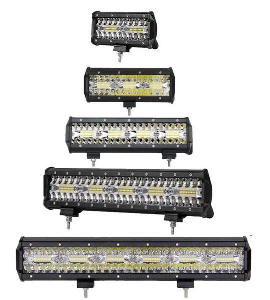 60W 120W 180W 240W 300W 360W 3 360W LED Işık Bar Off Offroad Combo Işın LED İş Işığı Bar 12V 24V Kamyon SUV ATV 4WD 4X41780959