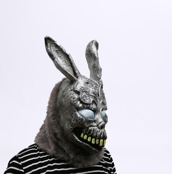 Maschera di coniglio con cartone animato animale Donnie Darko Frank Il costume da coniglietto Cosplay Halloween Party Maks Supplies T2001161264336