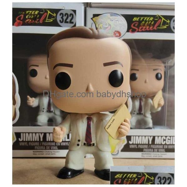 Figuras de brinquedo de ação Pop 322 Pretty Lawyer Better Call Sa Solgudman T230607 Drop Delivery Dhexm