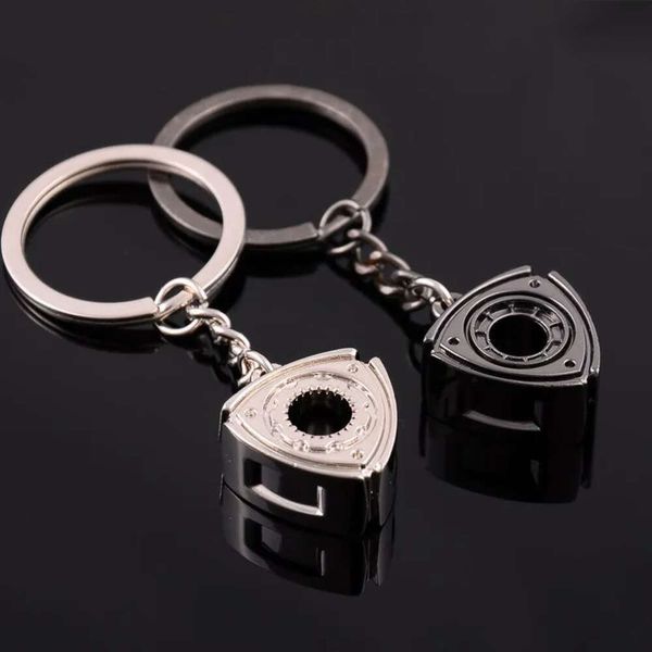 Внутренние украшения Keyring rowary wankel двигатель ротор для Rx7 Rx8 2 3 6 Atenza Axela Caychain Turbo Car Accessory