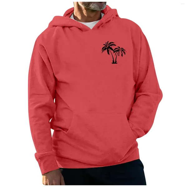 Felpe con cappuccio da uomo Stampa Peluche Cappotto caldo Maglione in pile Tasca casual Abiti larghi Top Hip Hop Pullover sportivo 2023