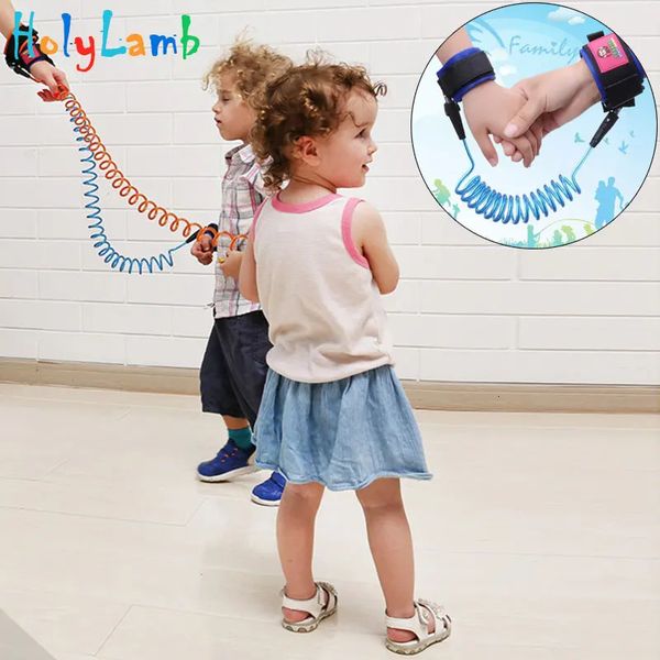 1111 Anti Lost Remording Baby Baby Kids Safety Harness Child Leash Link Traction Rope Locktraction 231227