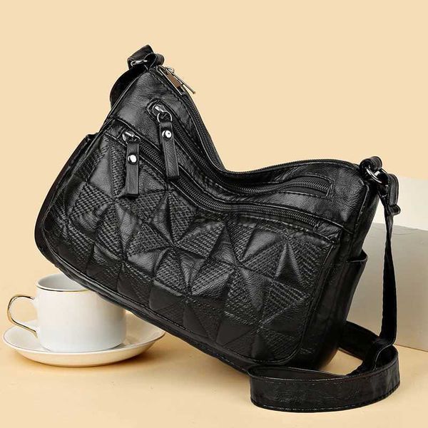 Stumi a tracolla Donne Lady Fashion Icic Knurling Design Chample Borsa borsetta femmina Woman COMMINT Portafoglio CrossBodyStilishHandBagsstore