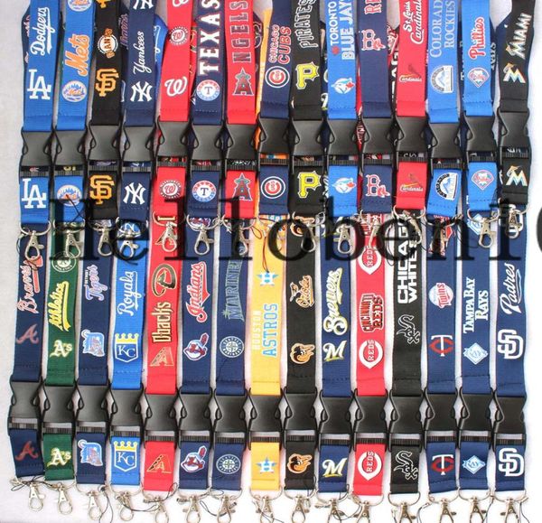 Algumas equipes de beisebol estão aqui, lanyard celular, pescoço, cadeia de chaves, escolha o que você gosta8397369