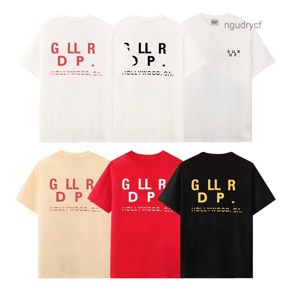 Designer der Galerien Tees T-Shirts Luxus Fashion Mens Womens Marke Kurzarm Hip Hop Streetwear Tops Kleidung Kleidung D-2 XS-XL68VO 68vo