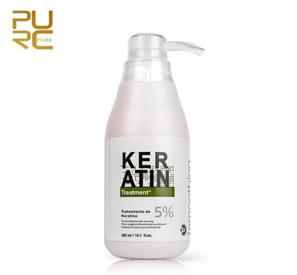 Purc Brezilya Keratin Tedavisi Düzleştirme Saç 5 formalin 300ml Kıvırcık ve Shinysmooth Saç Tedavileri Yapma1526386