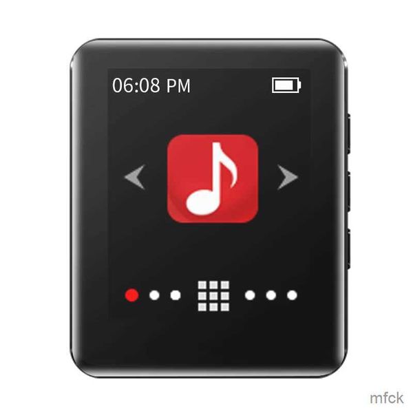 MP3 MP4 Player Bluetooth MP4 Player Mini 1,8 Zoll Full Touch Screen FM Radio Aufnahme E-Book Musik Video Player Eingebauter Lautsprecher