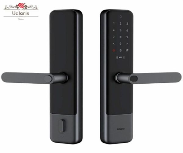 Aqara N200 Smart Door Lock Fingerprint Bluetooth Password NFC Unlock WorksApple HomeKit Smart Linking con campanello con Mijia 2011183362