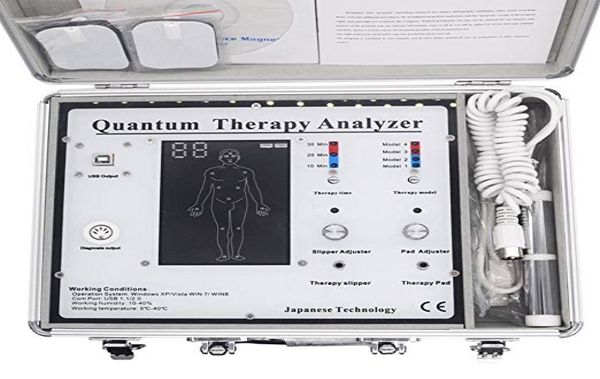 Analizzatore di terapia quantistica Massaggiatore 2023 Nuovi 54 rapporti 5 in 1 Analizzatore del corpo per la salute della risonanza magnetica Elettroterapia agopuntura el3847312