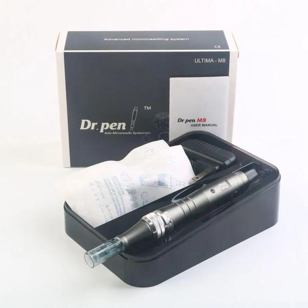 Pistole Beliebter Verkauf Mesotherapie Dr. Stift M8 Speed Wired Microneedle Derma Pen Hersteller Mikroneedling-Therapiesystem