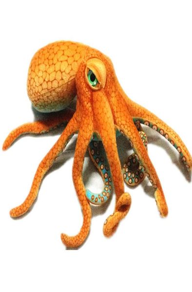 5580 cm Polvo Simulado Gigante Brinquedo de Pelúcia de Alta Qualidade Lifelike Stuffed Sea Animal Boneca Brinquedos de Pelúcia para Menino Presente de Natal MX4373411