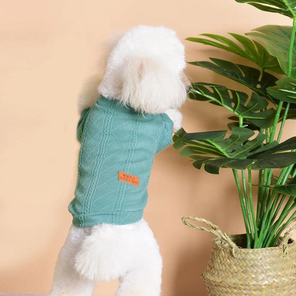 Одежда для собак, весенне-осенняя хлопковая рубашка с принтом для домашних животных, жилет для кошек, футболка, пижамная одежда, костюмы для пуделей йоркширских собак