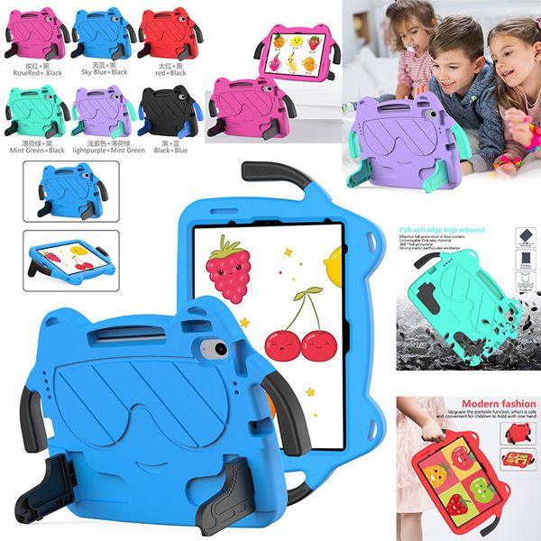 Custodie per bambini in schiuma EVA Custodia protettiva antiurto per iPad 10th 10.9 Pro Air 11 10.2 10.5 Samsung Tab A7 Lite T220 A8 10.5 X200 T290 T500 T720 T860