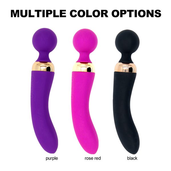 Giocattoli del sesso vibratore prodotti del sesso doppia fenice vibratore in silicone a doppia testa femminile bastone AV a doppia testa masturbatore femminile