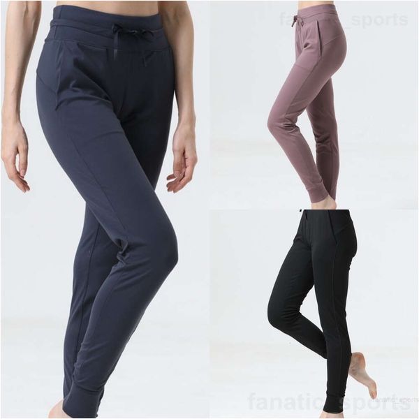 Align Lu Loose Ready to Fitness Hose Yoga Frau Workout Freizeithose Wunder Train Outdoor Jogging Sweatpant Quick Dry Training Taschen in voller Länge