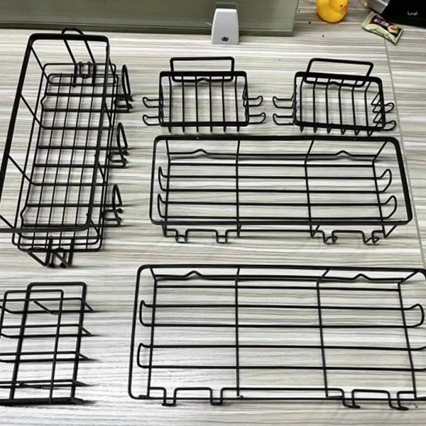 Conjunto acessório de banho design prático colado casa banheiro armazenamento plástico cozinha canto rack organizador chuveiro prateleira