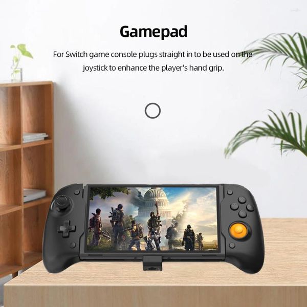 Controladores de jogo Video Console 6 Eixos Giroscópio Gravidade Sensing Joystick Portátil Player GamePad para Switch / NS OLED