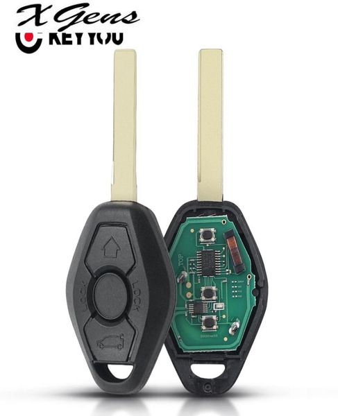 Chip ID46 chiave a distanza per auto per BMW CAS2 Serie 5 E46 E60 E83 E53 E36 E38 315LP MHZ 315 MHz 433 MHZ 868 MHZ 3 pulsanti7277143