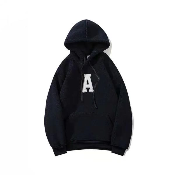 Gevşek Koreli Hoodie Lamb'ın Yün Shaker Malzeme Moda Çift Modelleri Kazak Sıradan Tavşan Saç Uzun kollu Kawaii Giyim Estetiği