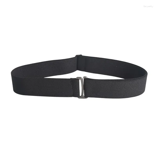 Cintos DepertWin 8 peças Invisível No Show Mulheres Stretch Belt Ajustável com Fivela Plana para Calças Jeans Dresse